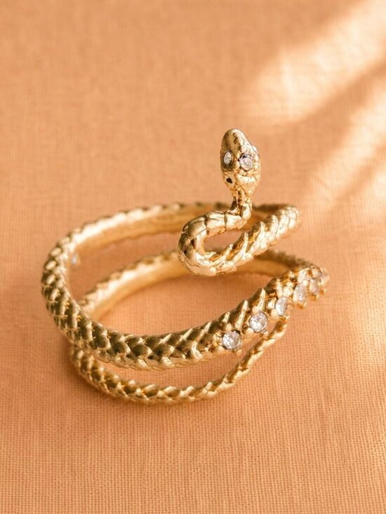 Kendra Scott Jewelry - Kendra Scott Phoenix Vintage Gold Wrap Ring Size 7